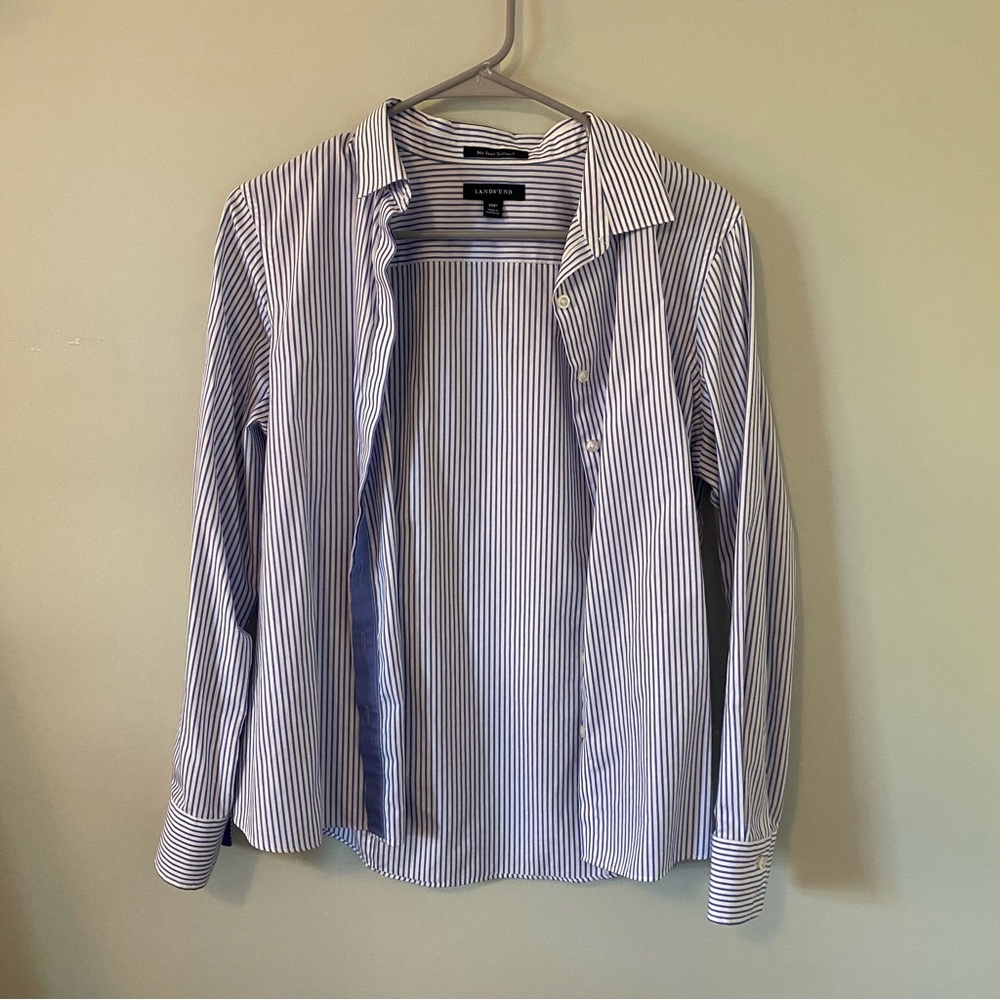Vintage Striped Button Down